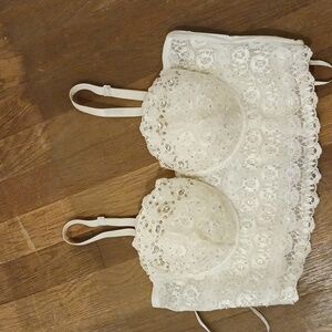 Say what? Bridal corset bra M